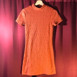 Forever 21 Orange sweater dress